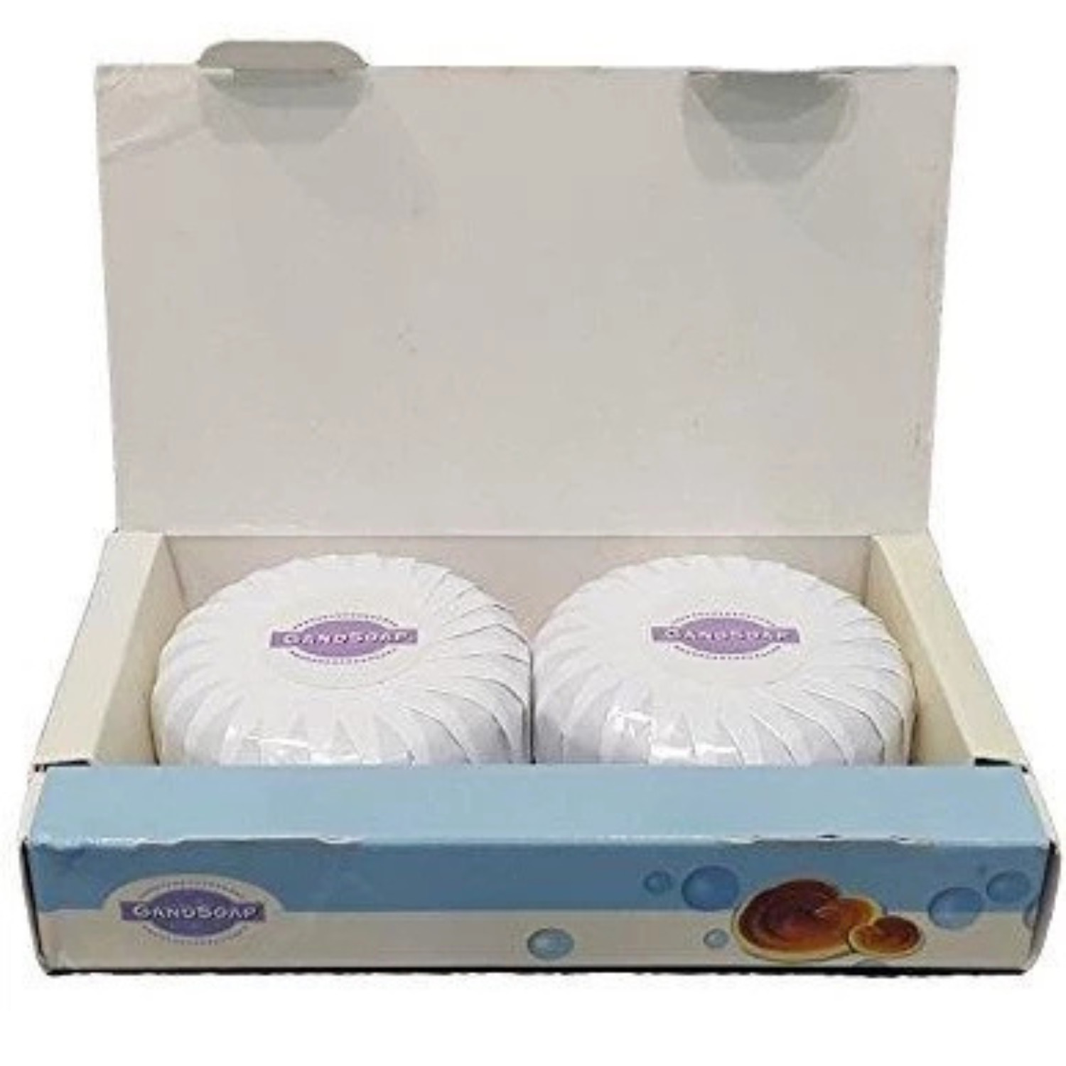X2 Box Gano Soap Enriched w Ganoderma Goat’s Milk Moisturize Clean Beautify