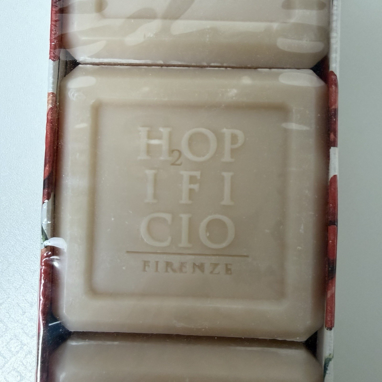 Hopificio Poppies Italian Soap Set 3 Bars 5.2 oz. Ea Triple Milled SEALED