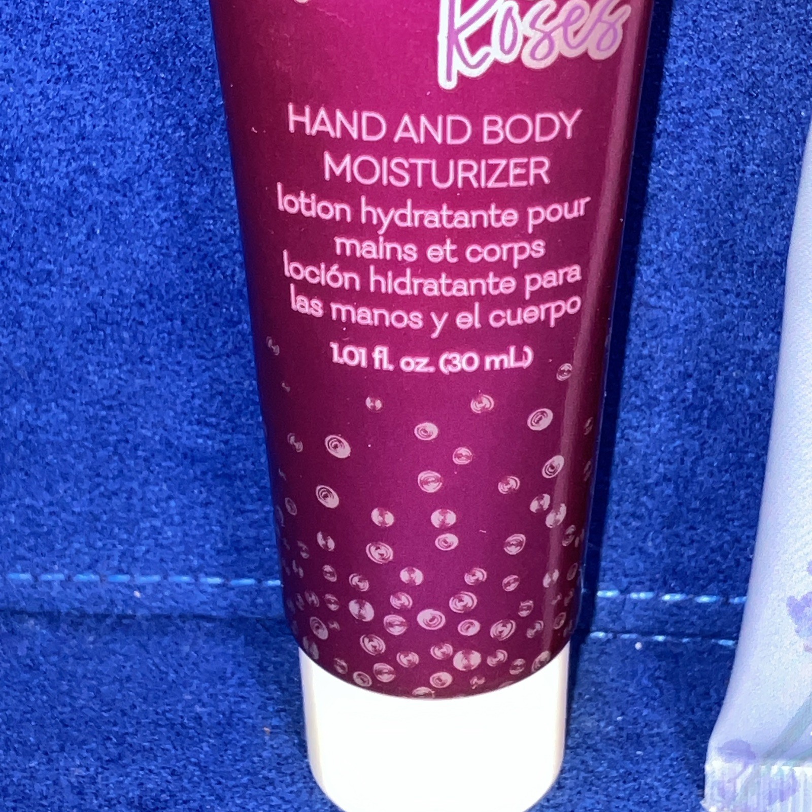 BATH & BODY WORKS LAVENDER VANILLA CREAM LOTION& Sparkling Roses 1 OZ Each