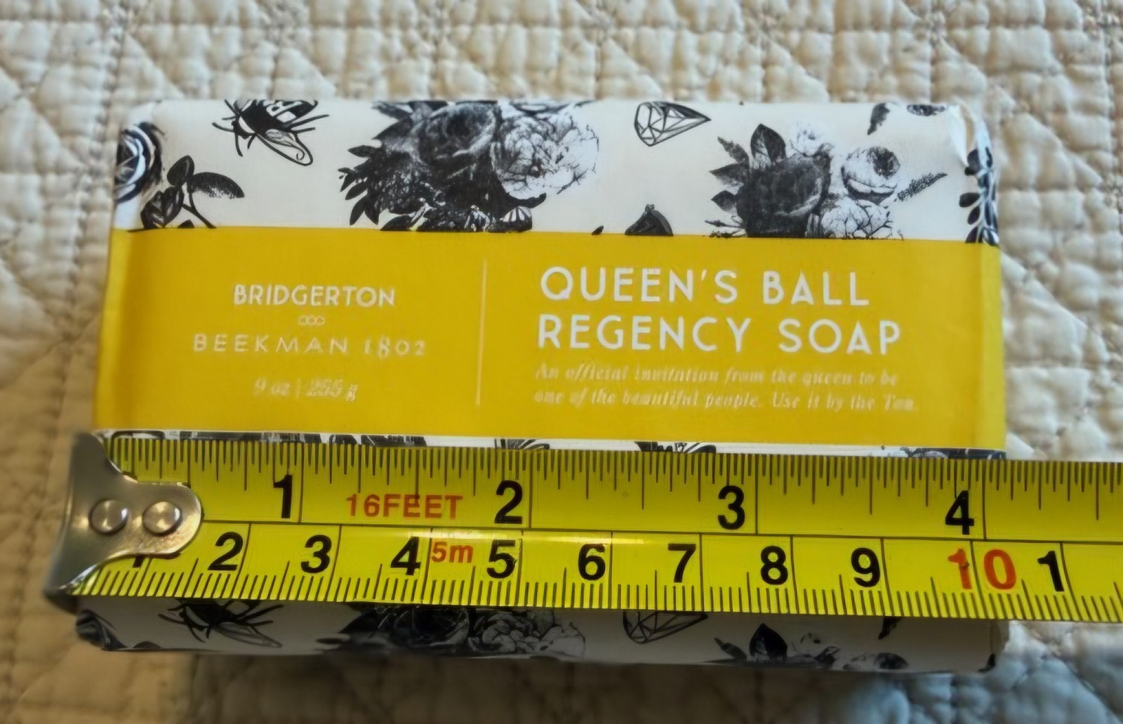 Beekman 1802 x Bridgerton Queen’s Ball Regency Soap Bar 9 oz / 255g Limited Ed.