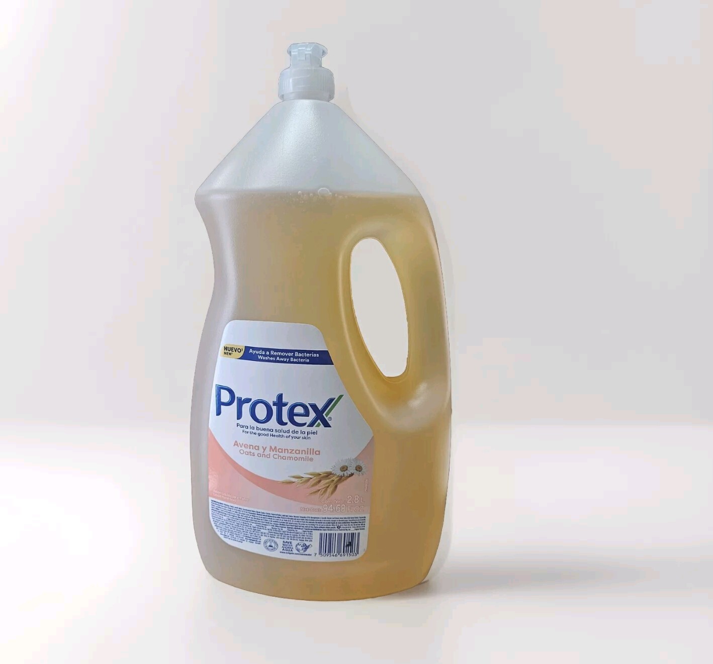1 Gallon Of PROTEX Liquid Hands Wash Oats Chamomile & flaxseedoil