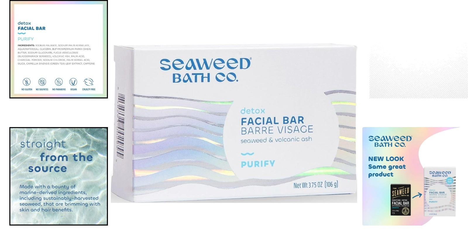 Exfoliating Purify Facial Bar Soap, 3.75 oz – Sustainably Harvested Ingredients