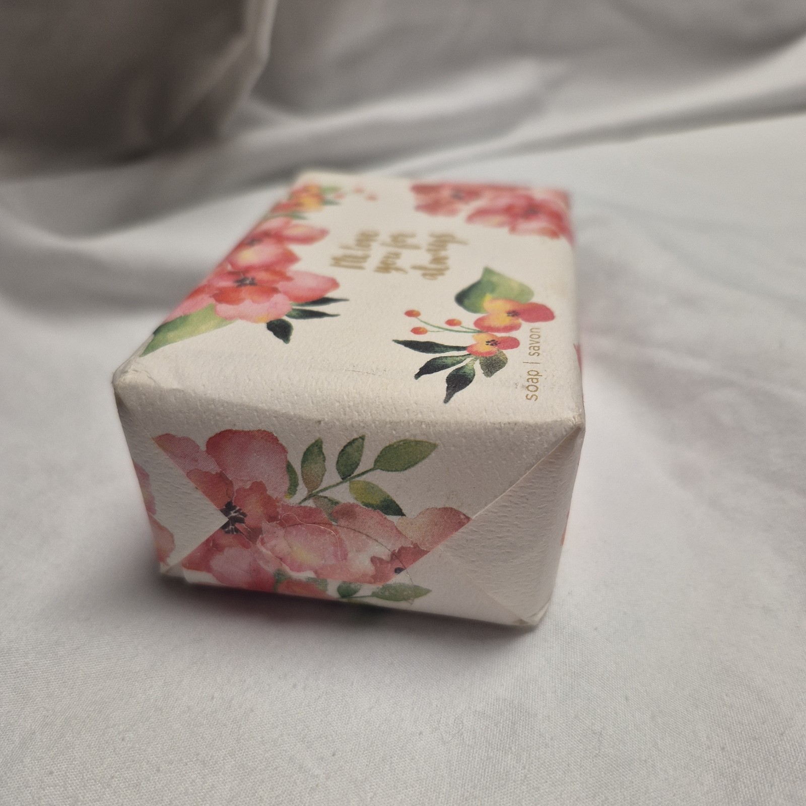 Nordstrom Rack I’ll Love You For Always Bar Rose Scented Fringe Soap Floral New