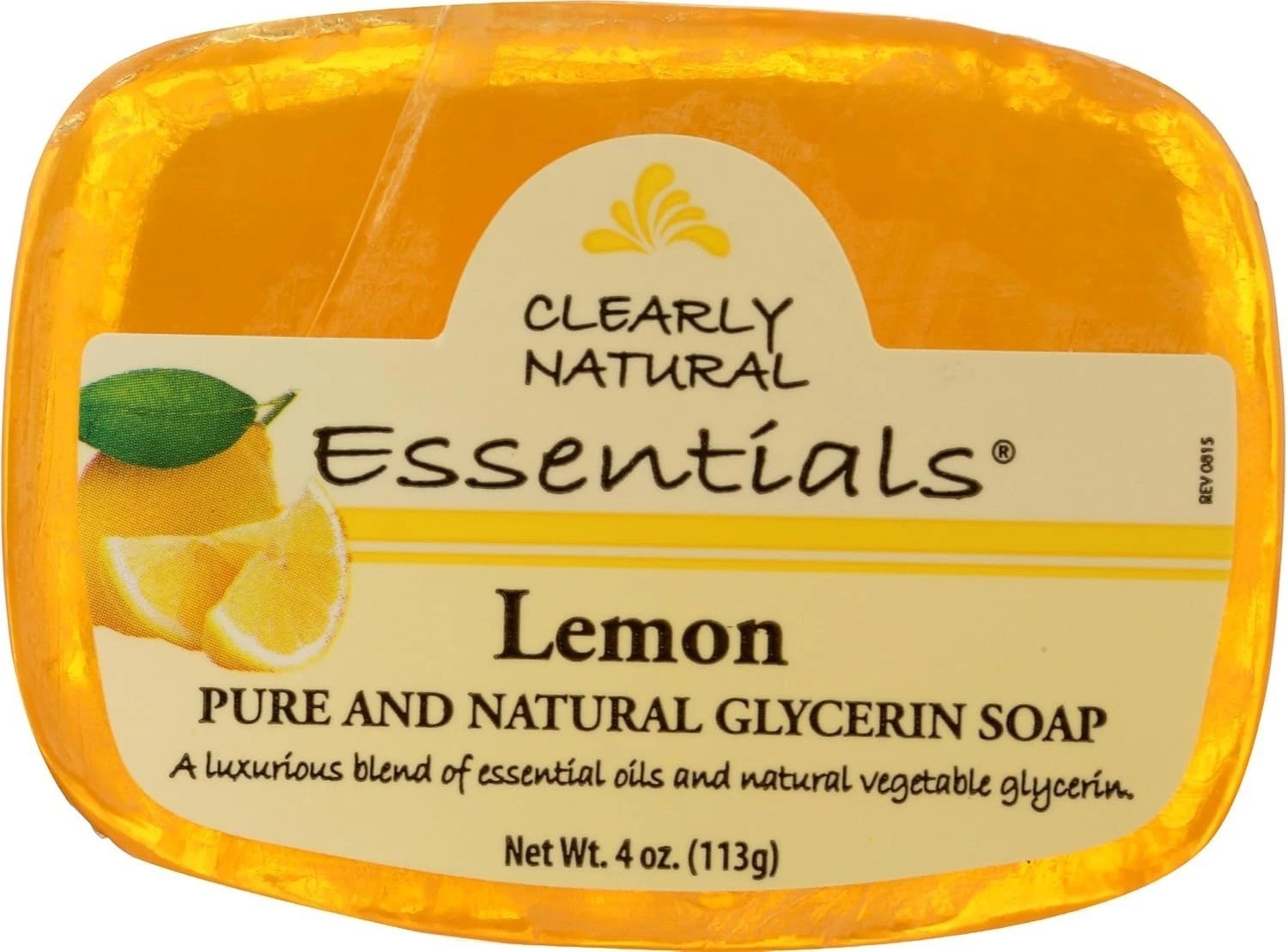 Luxurious 4oz Lemon Glycerine Soap – Naturally Moisturizing & Gentle Cleansing