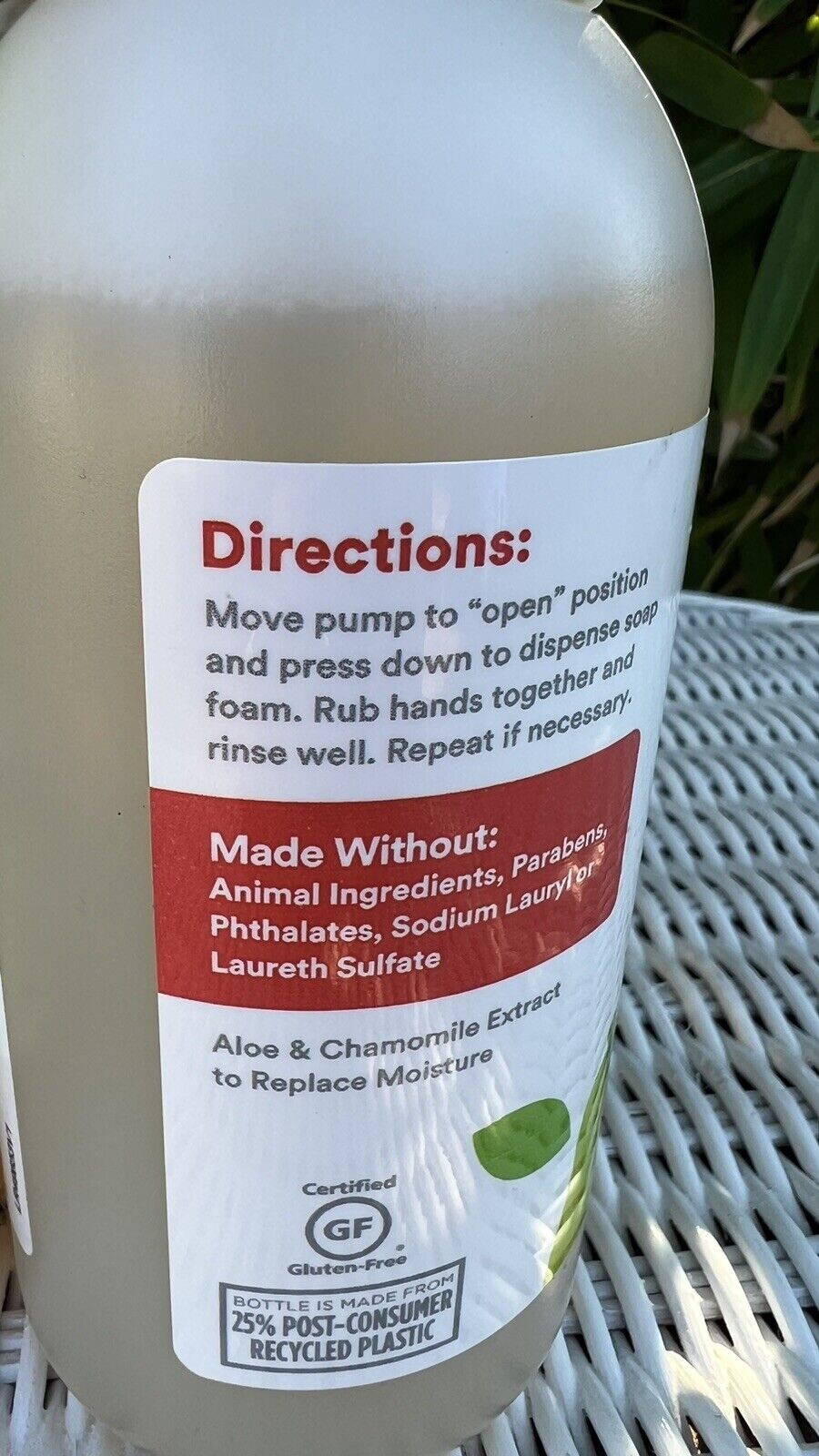 365 Whole Foods Anjou Pear Foaming Hand Soap Refill 64 oz BUNDLE with 12 oz Pump