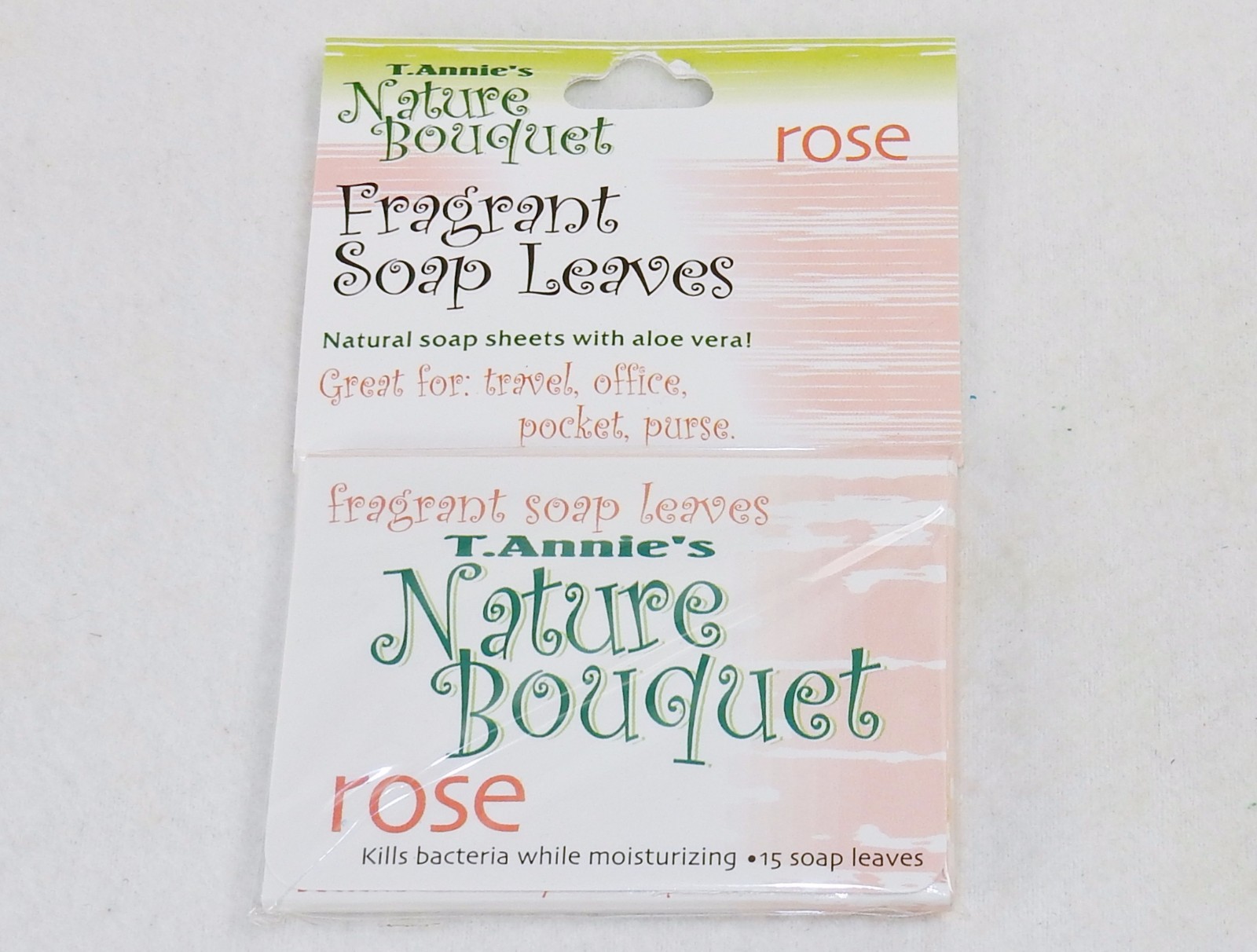 Fragrant Soap Leaves, 75 ct ~ Assorted Colors & Scents, Pocket, Purse, or Travel
