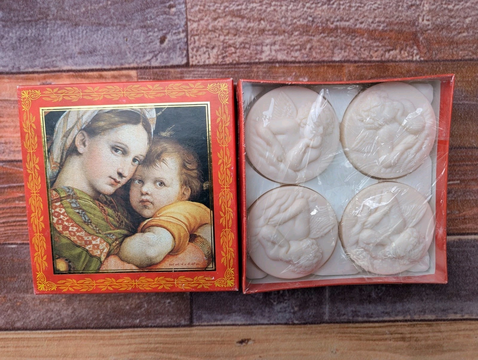 Saponificio Artigianale Fiorentino Handmade Soap From Italy Madonna 4 X 4.40 oz