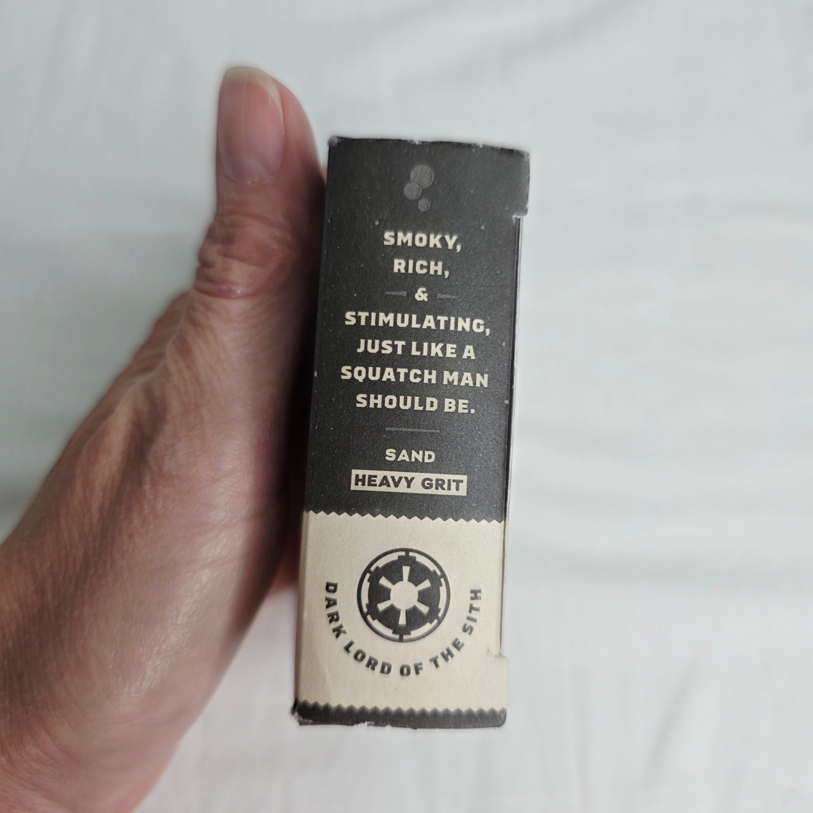Dr. Squatch Dark Side Scrub Limited Edition Star Wars Darth Vader Bar Soap 5 oz