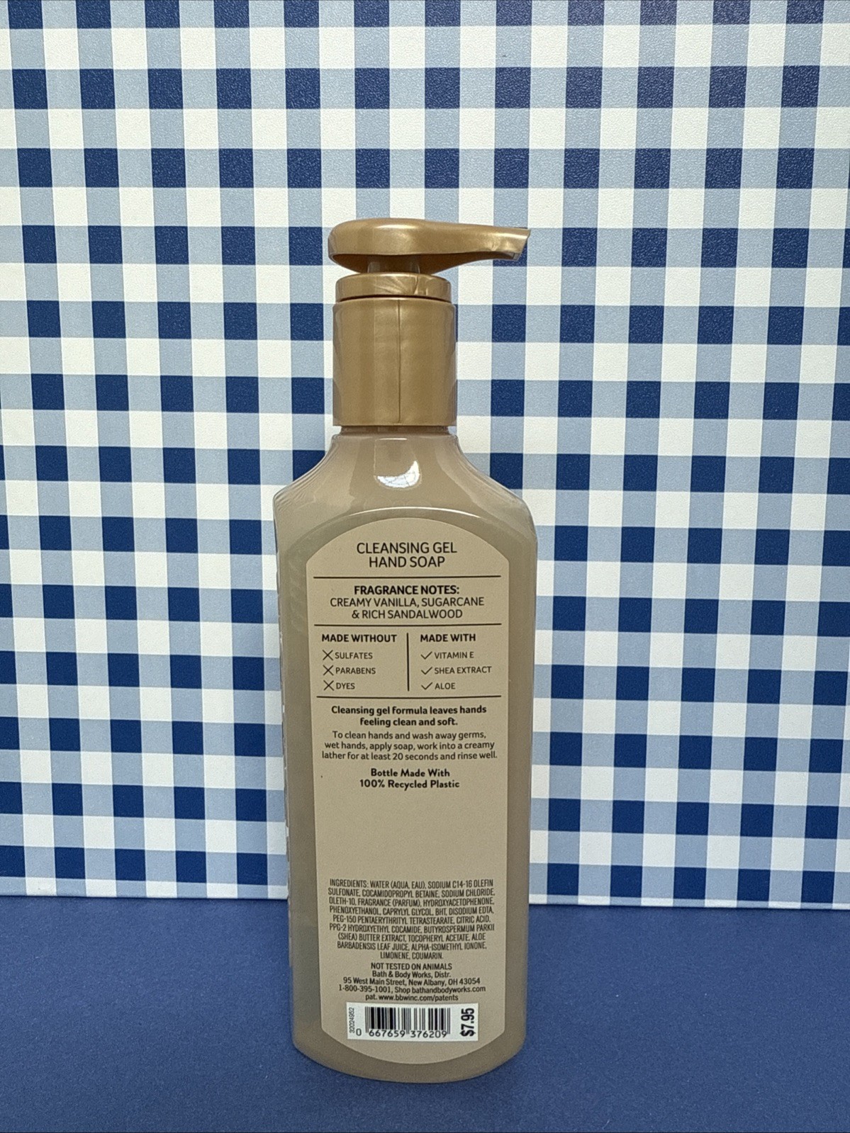 6X ~ Bath Body Works ~ SWEET SANDALWOOD ~ Cleansing Gel Hand Soap