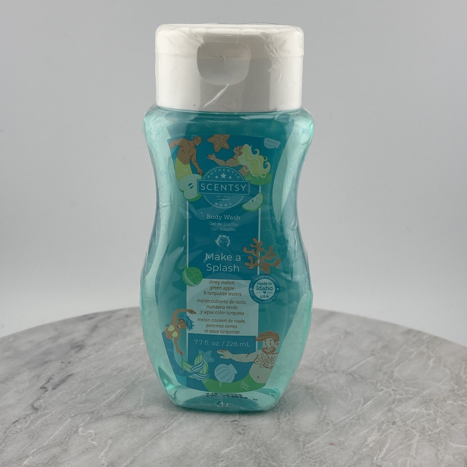 Scentsy Make a Splash Body Soap – Melon Green Apple – New Sealed Discontinued
