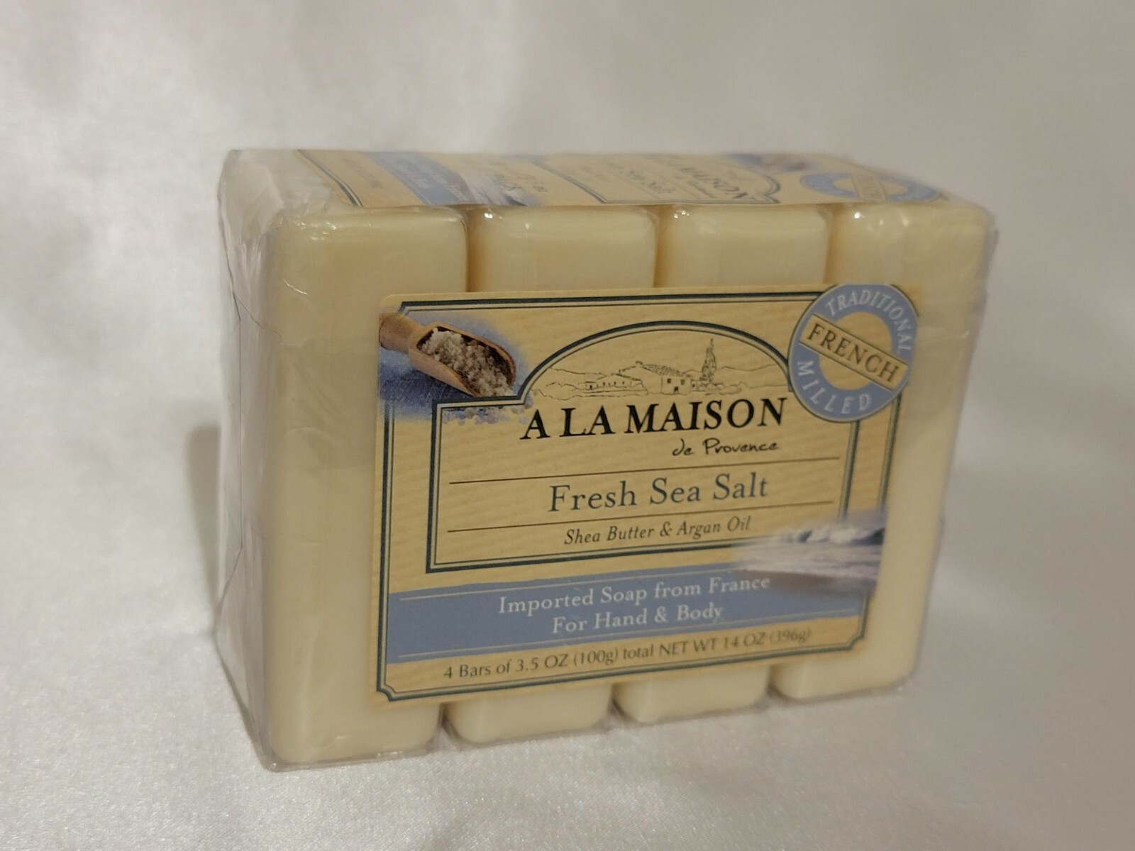 A La Maison De Provence Traditional Milled Bar Soap 4-Pack (Various Scents)
