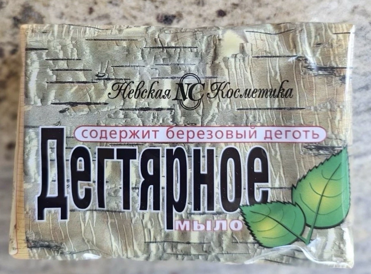 Original Birch Tar Bar Soap Дегтярное мыло 140g 4.9oz ACNE, PROBLEM SKIN, ECZEMA
