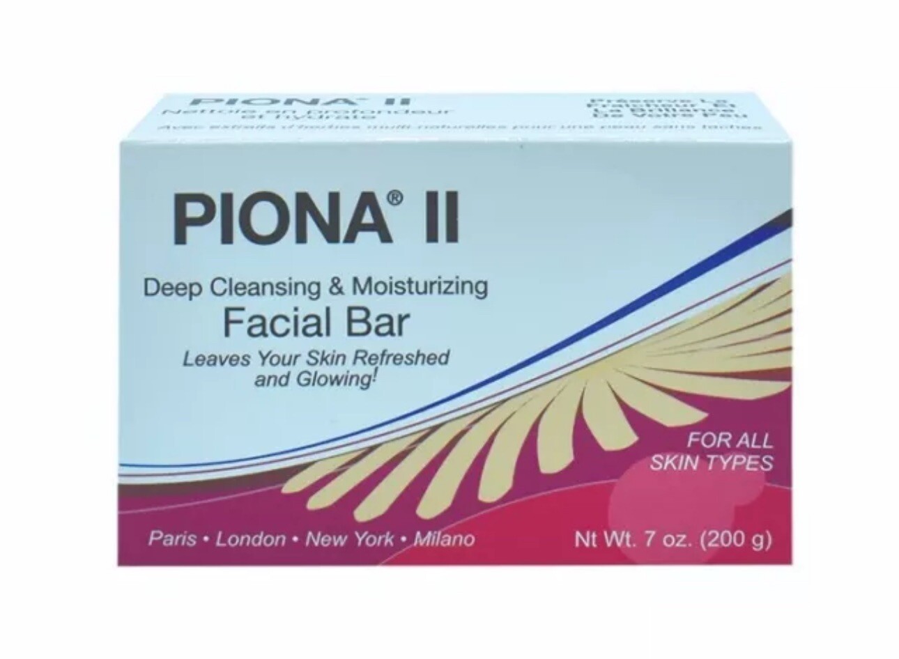 PIONA || Deep Cleansing & Moisturizing Facial Bar 7 Oz.
