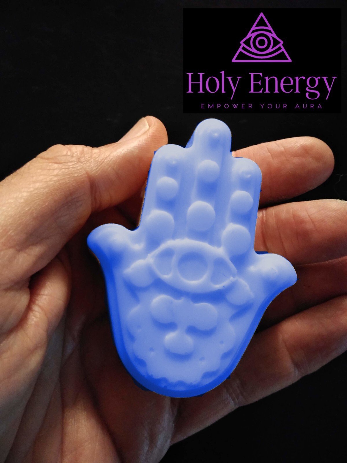 Set of 4 Hamsa Soap Handmade Natural Soap Infused With Essential Oils