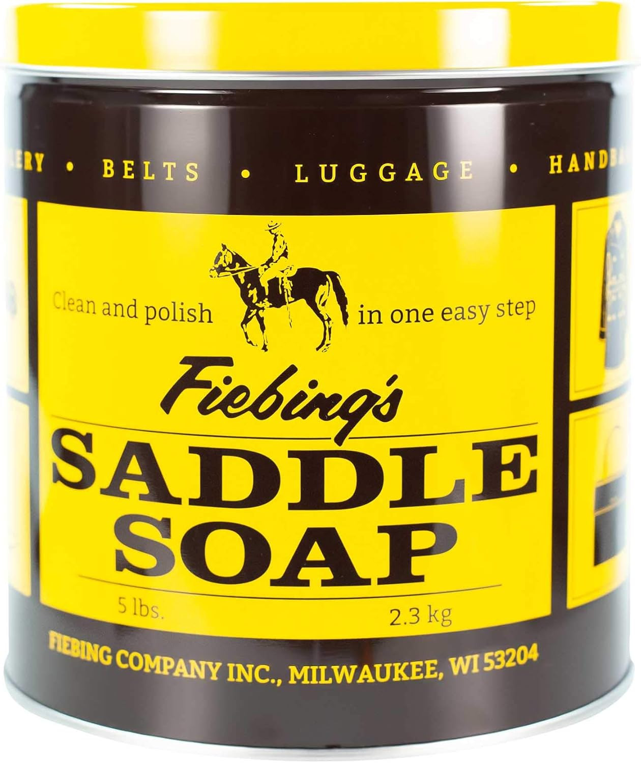 Saddle Soap 5Lb – White