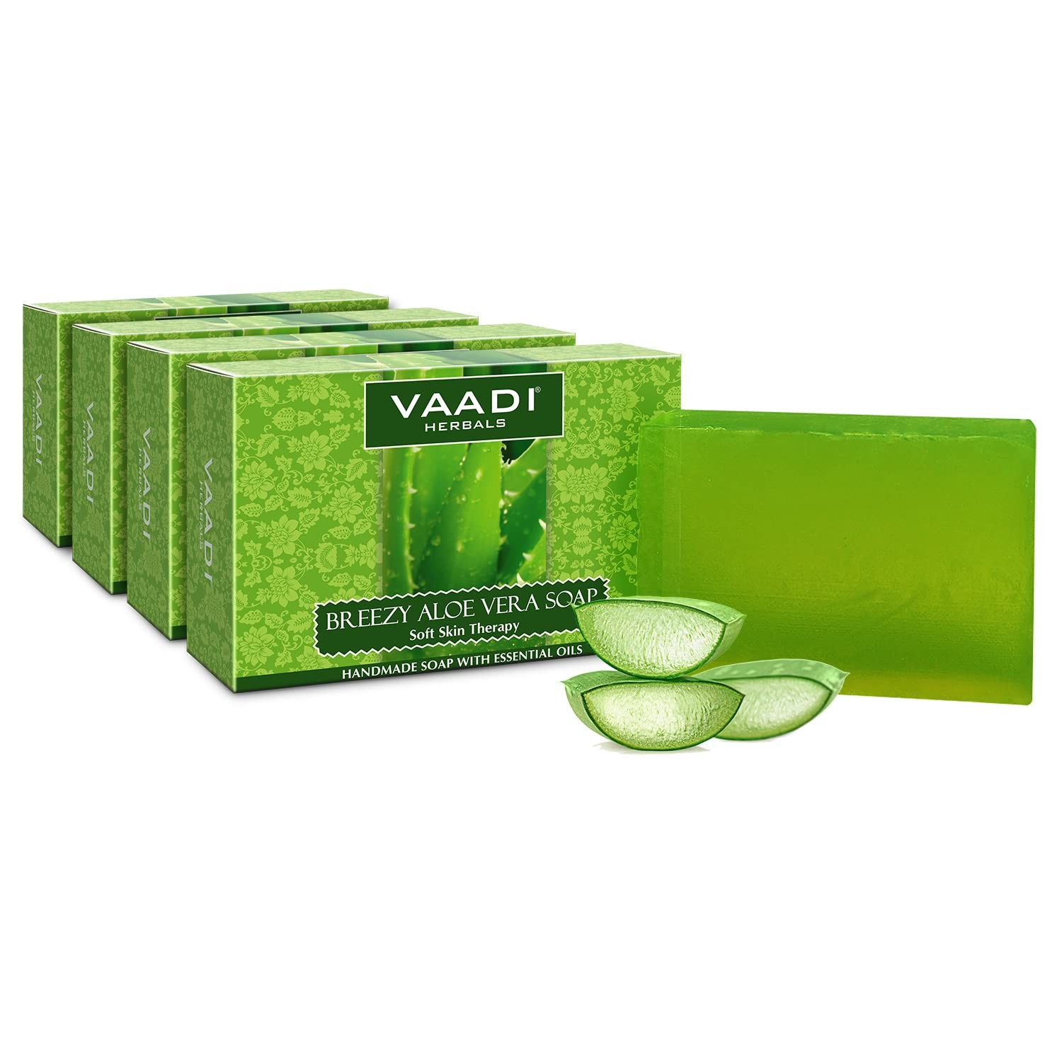Aloe Vera Soap 75 Grams (10.6 Ounces(Pack of 4 X 75 Grams))