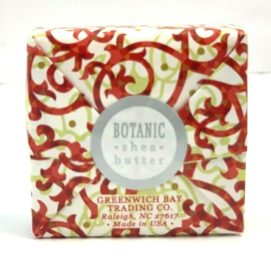 Greenwich Bay Botanic Handmade Mistletoe Shea Butter Soap Bars 2 Pack (1.9oz)