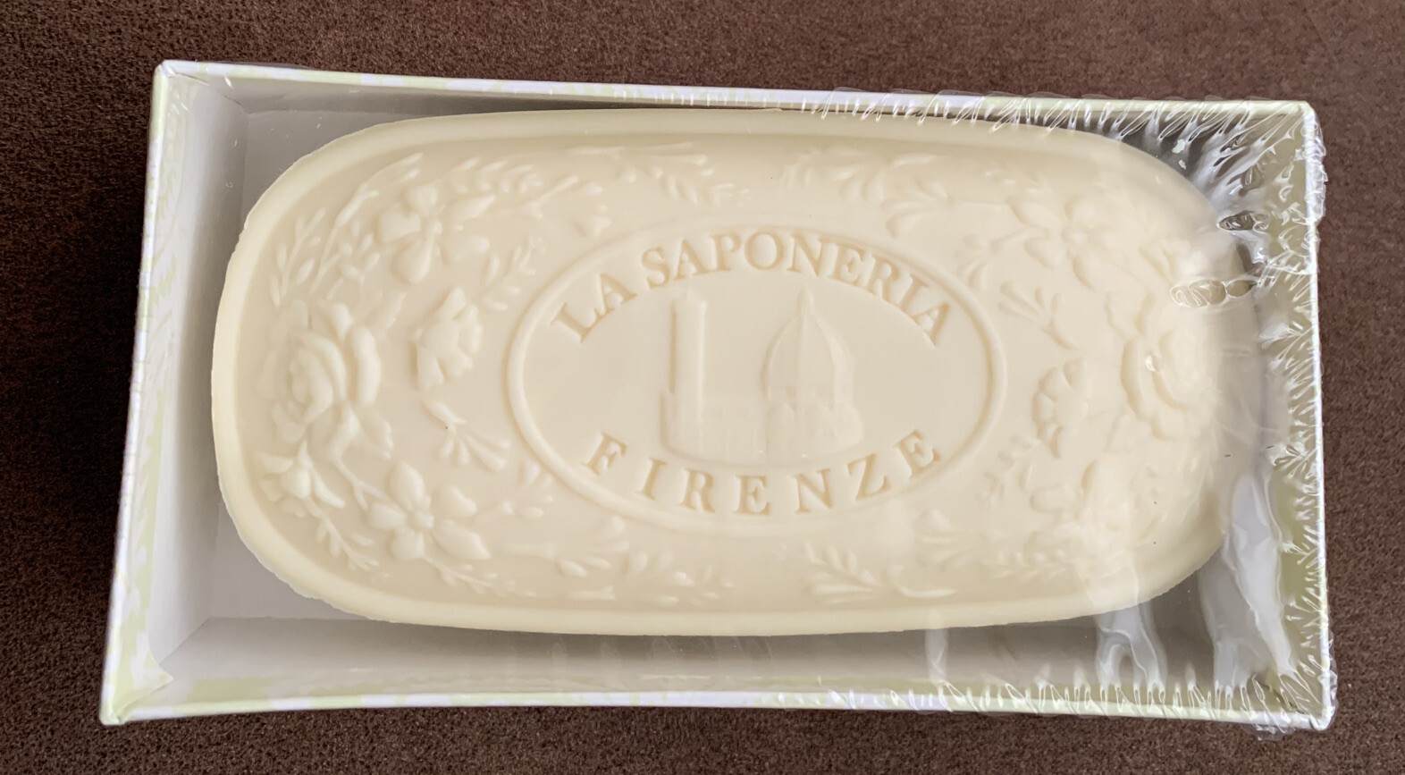 La Saponeria Firenze Lemon Scented Bar Soap 10.5 oz Made in Italy New NIP