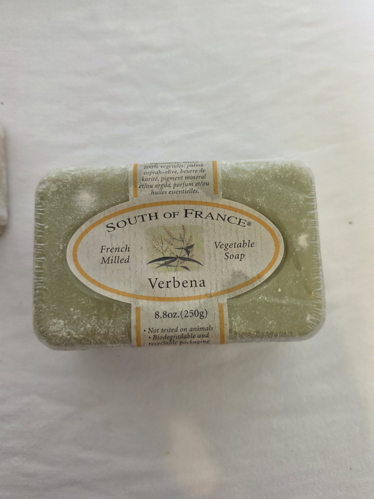 Lot Of 3 Bar Soaps: Lemon Verbena, French Milled Verb, Vetiver Cedar