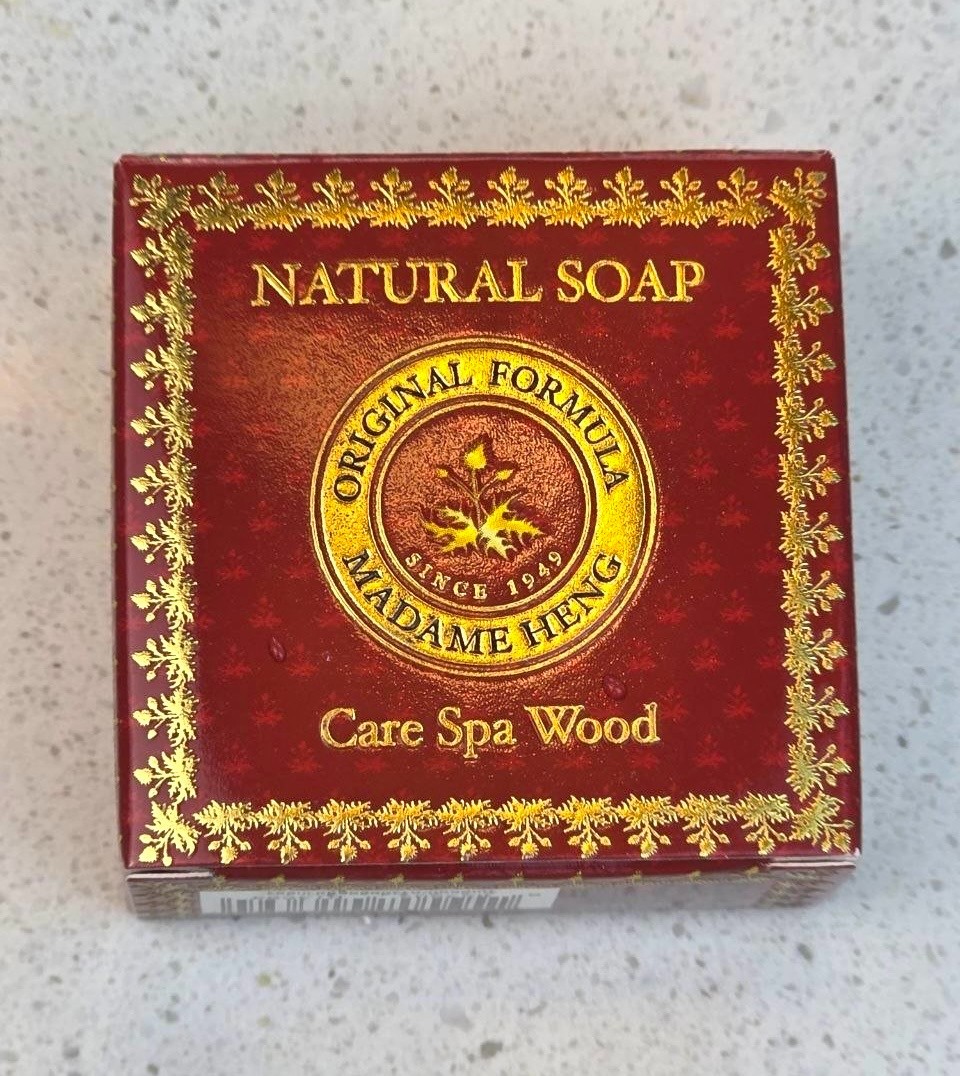 Madame Heng Natural Balance Soap Gift Set 6 Bars 50g Rose Mint Wood Thailand