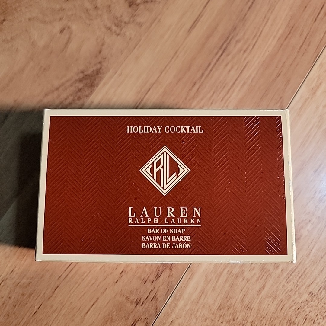 Ralph Lauren Bar of Soap Holiday Cocktail Scented Body Hand