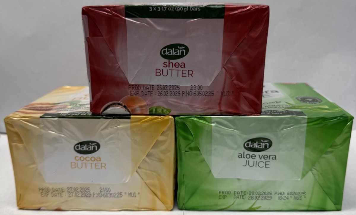 9 BARS SOAP SHEA , COCOA BUTTER AND ALOE VERA DALAN 3.17 OZ EACH FREE SHIPPING