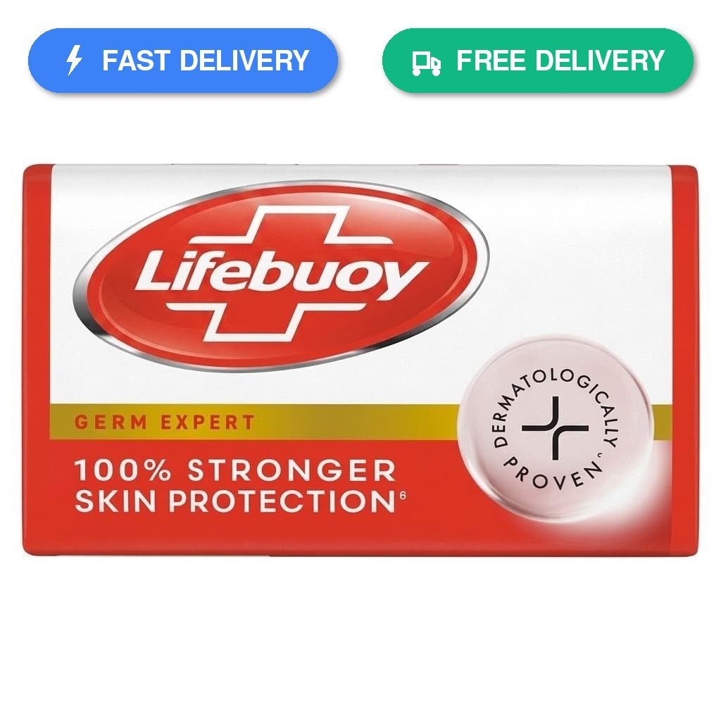 Lifebuoy Bath Soap Bar | Deep Cleansing and Refreshing Body Soap | 125g 4.40…