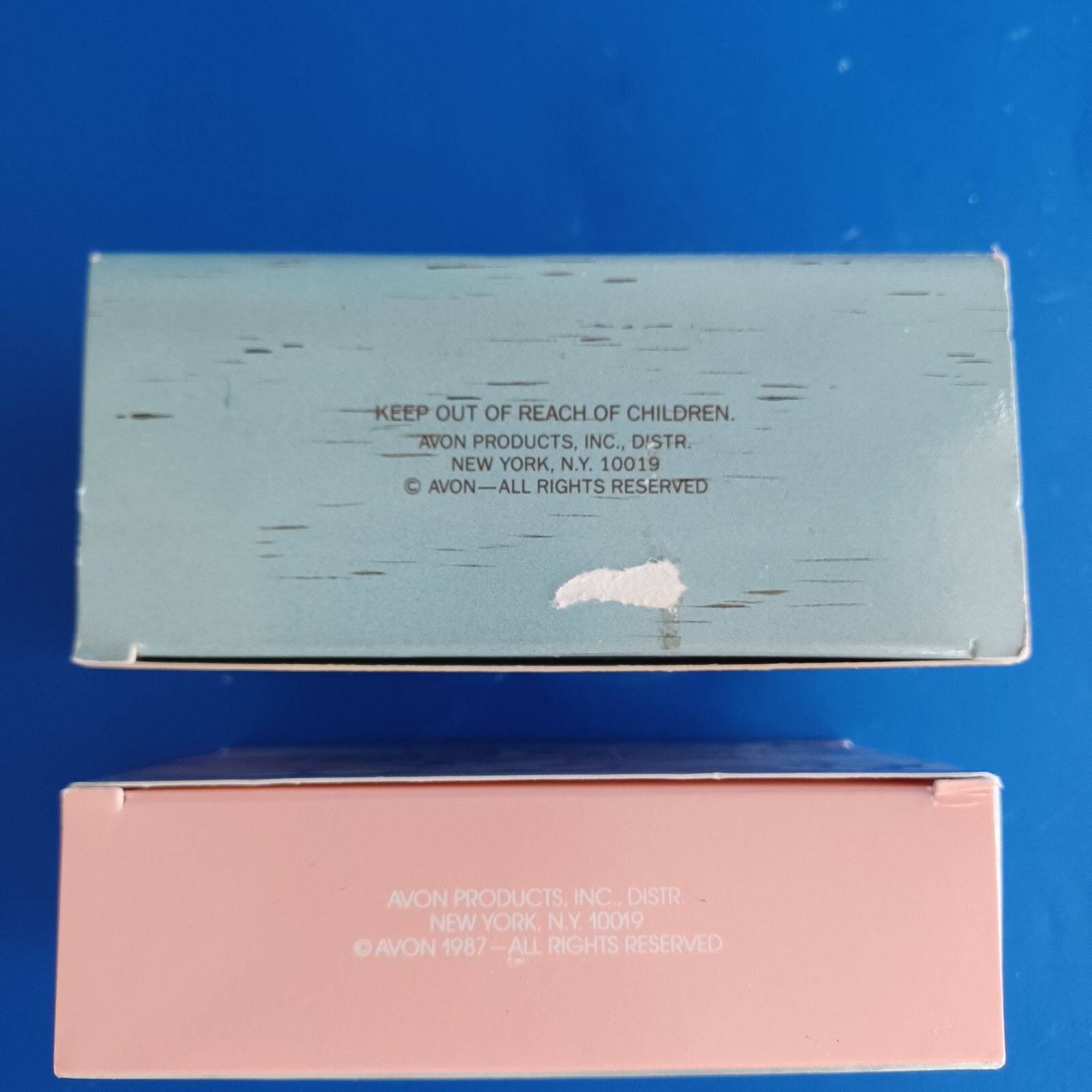 Lot of 2 Vintage Avon Soaps Sporting Duck Soap & Kitty Trio Soaps In Boxes NOS