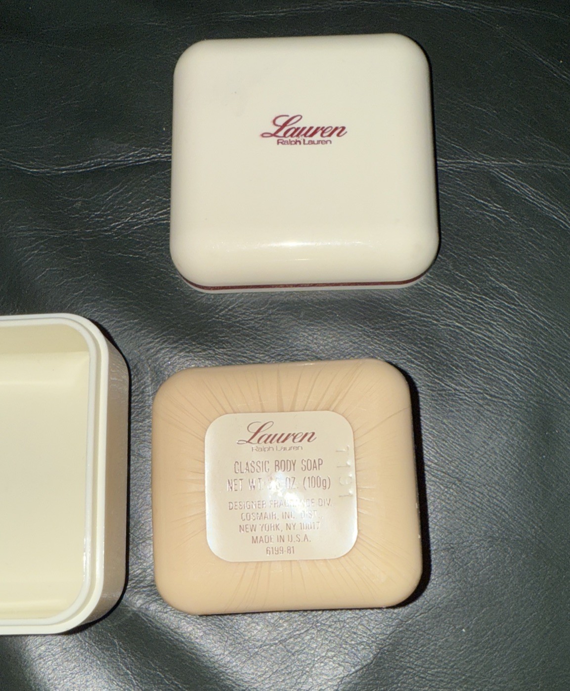 Vintage Lauren Ralph Lauren 3.5 oz Classic Body Soap Sealed W/Case
