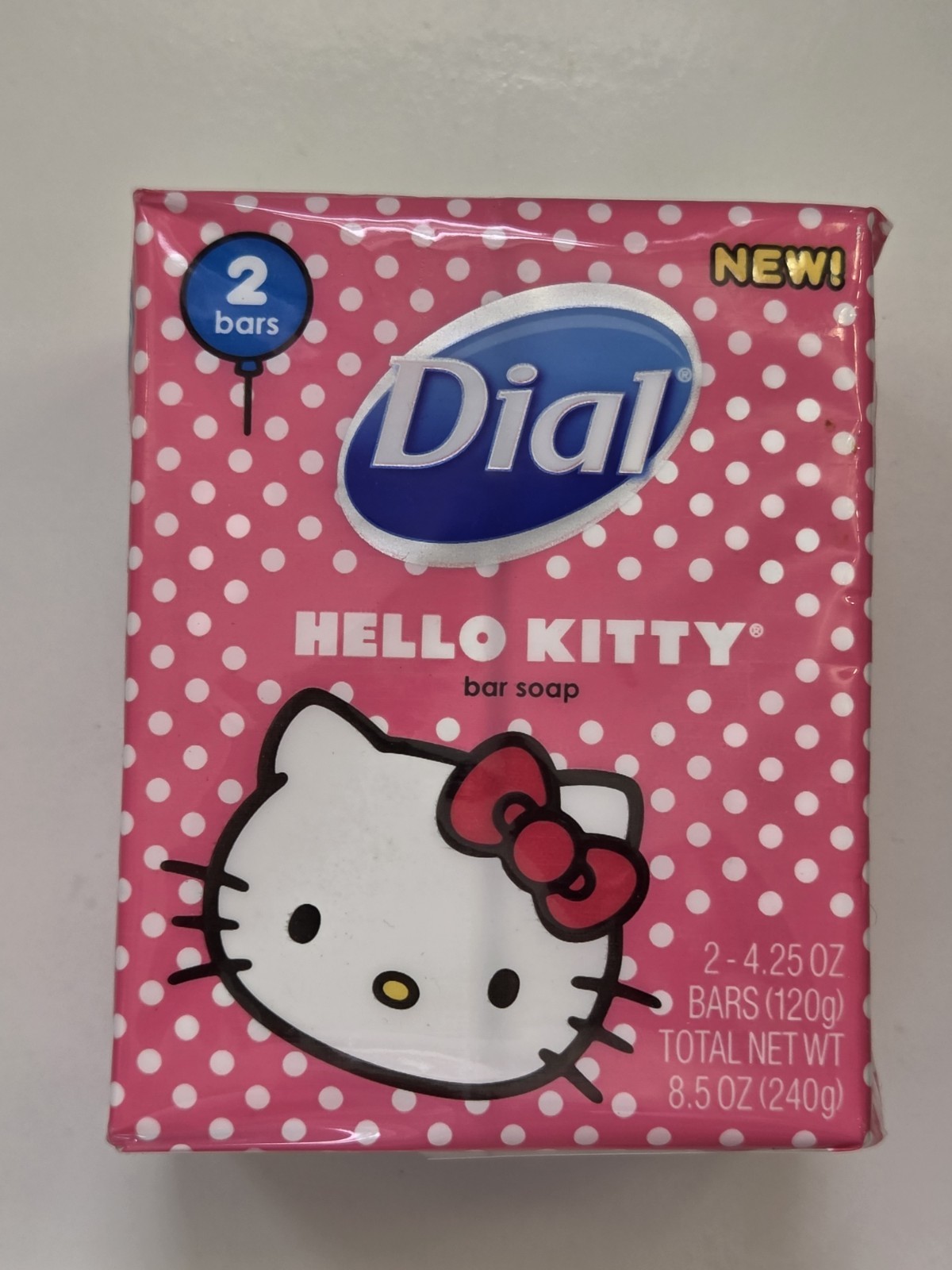 Dial Hello Kitty Sanrio Bar Soap (2 Bars) New Sealed Collectable