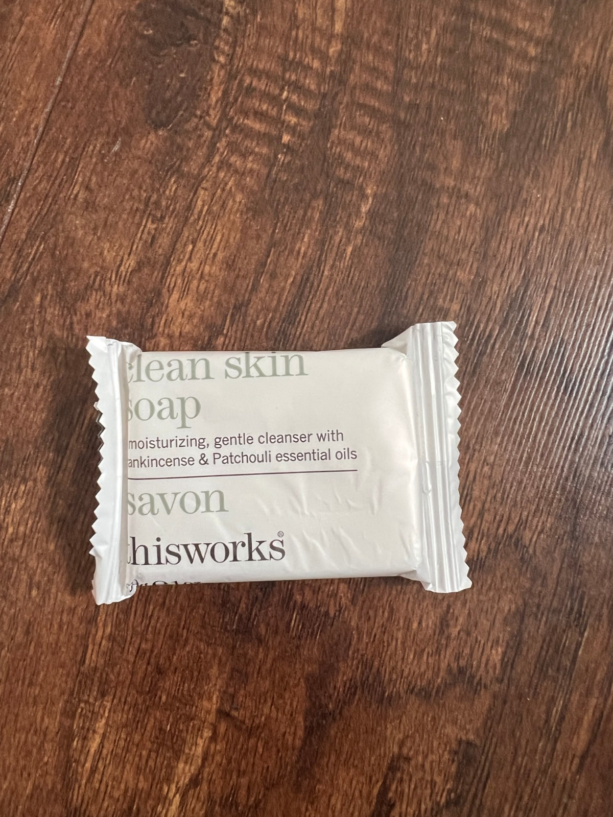 This Works Clean Skin Soap Sample Frankincense Patchouli