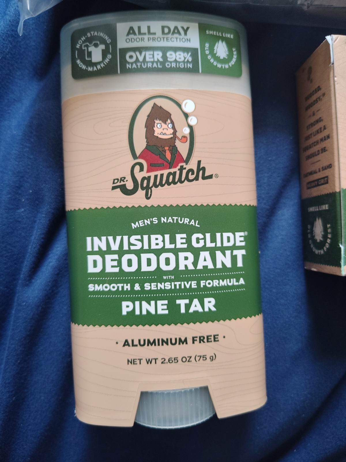 Dr. Squatch PINE TAR BUNDLE w/CORDUROY TOTE BAG!!!