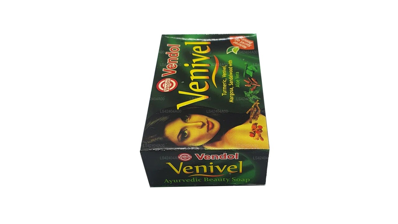 Vendol Venivel Soap 80g Natural Beauty Normal Skin Herbal Ayurvedic 100% PURE