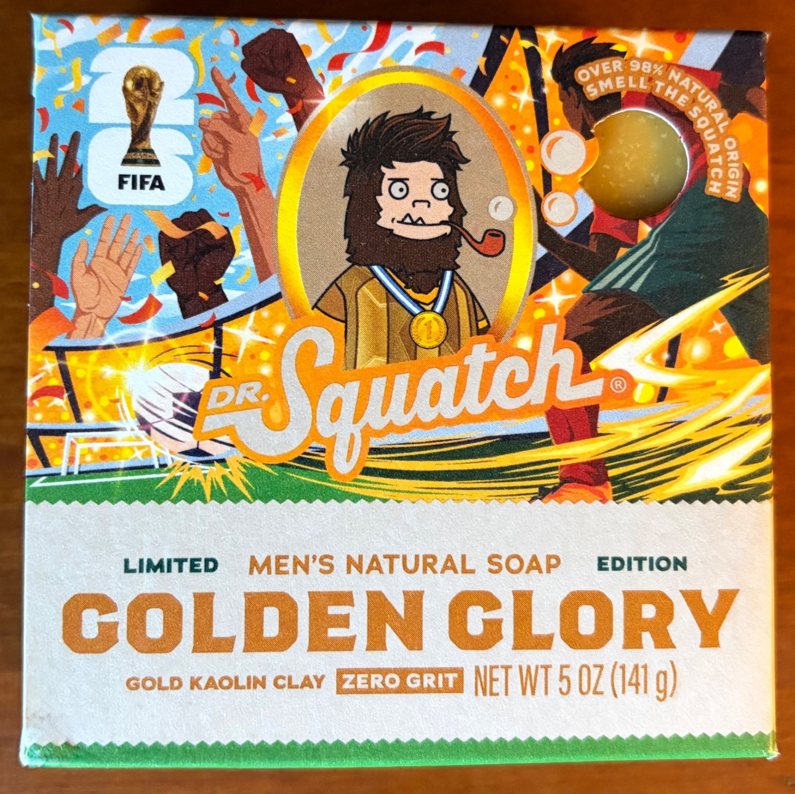 Dr. Squatch Dr Squatch ~ GOLDEN GLORY – FIFA 2026 soccer ~ Limited Edition⚽️ 🏟️