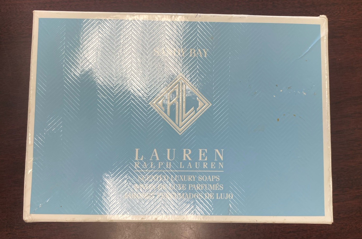 Lauren Ralph Lauren. Set Of 6, Sealed. Sandy Bay Luxury Soap Set In Gift Box.