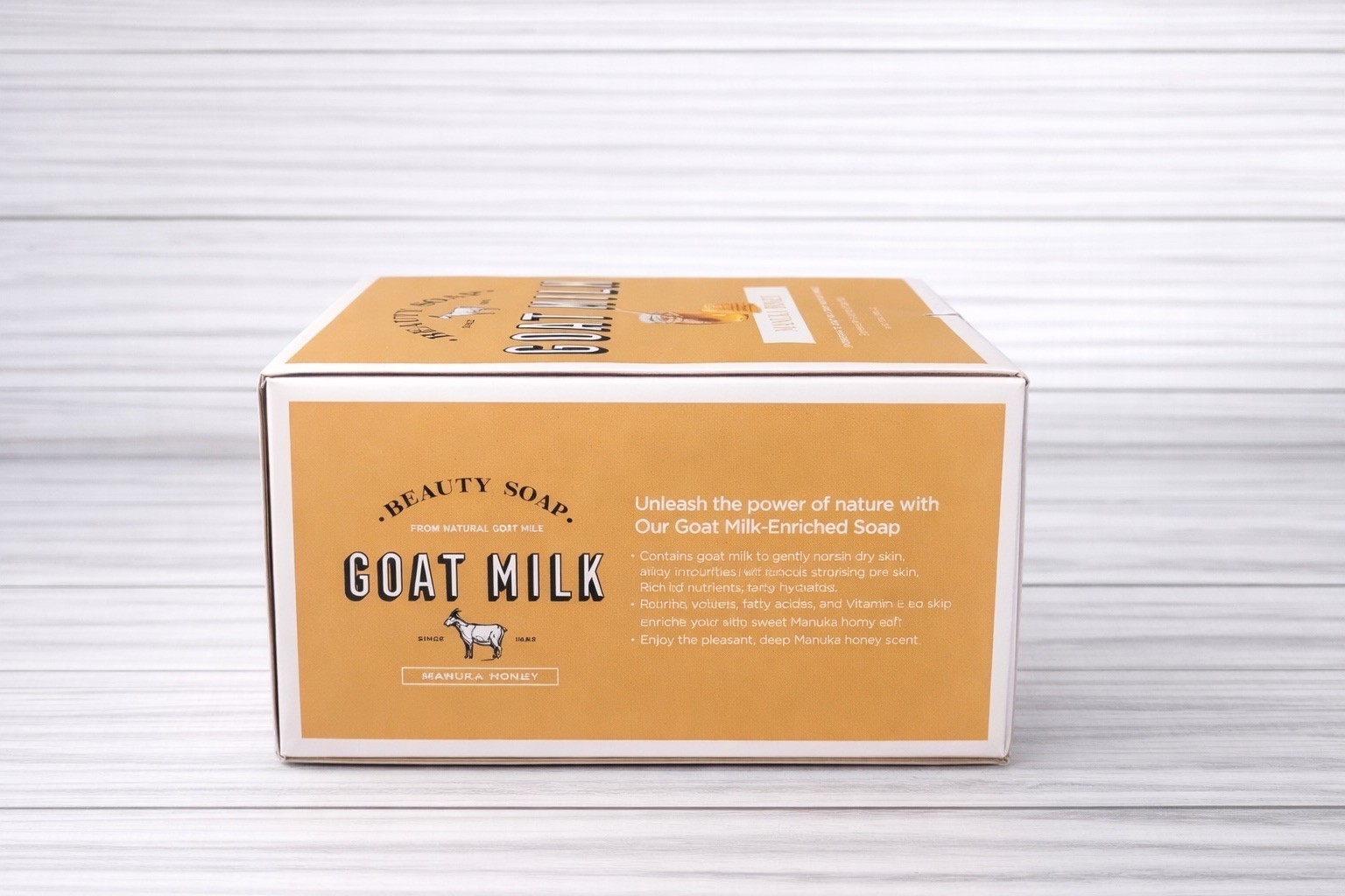 SHOWER MATE (12 BARS!) KOREAN Goat’s Milk Soap With Manuka Honey & Vitamin E!
