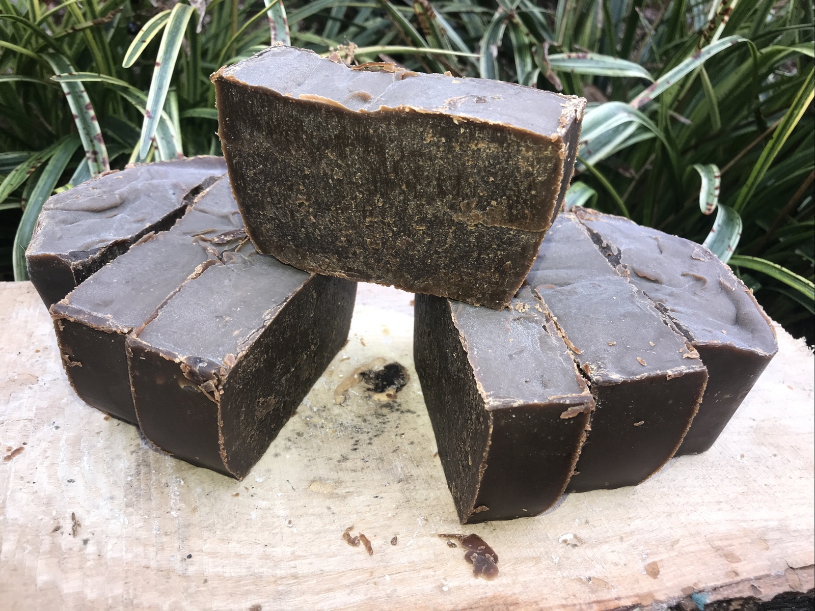 Pine Tar Soap 7 Bars 2 Pounds A Loaf. Read Description