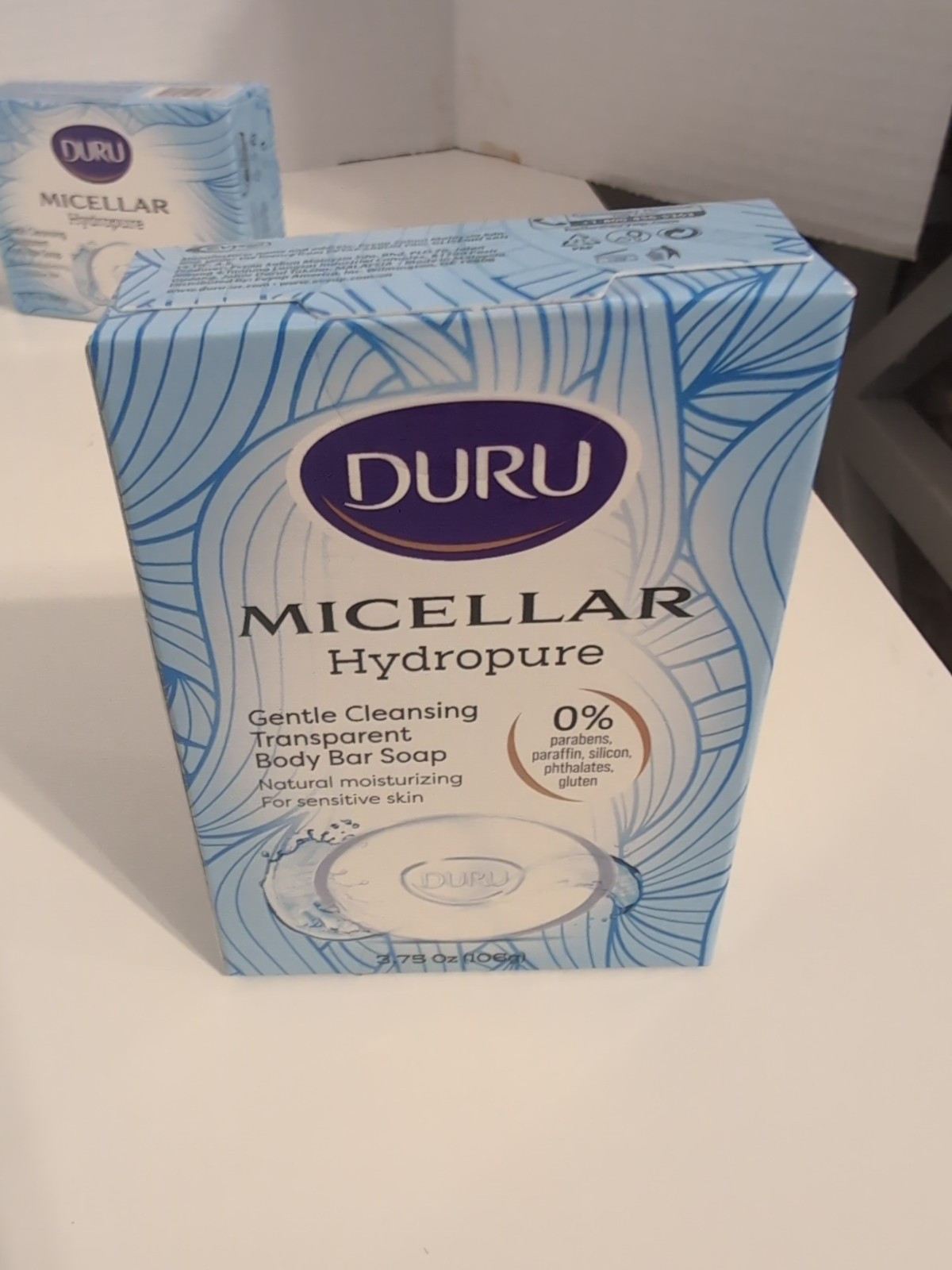 DURU MICELLAR HYDRO PURE GENTLE CLEANSING BODY BAR SOAP (3) Bars New!!!