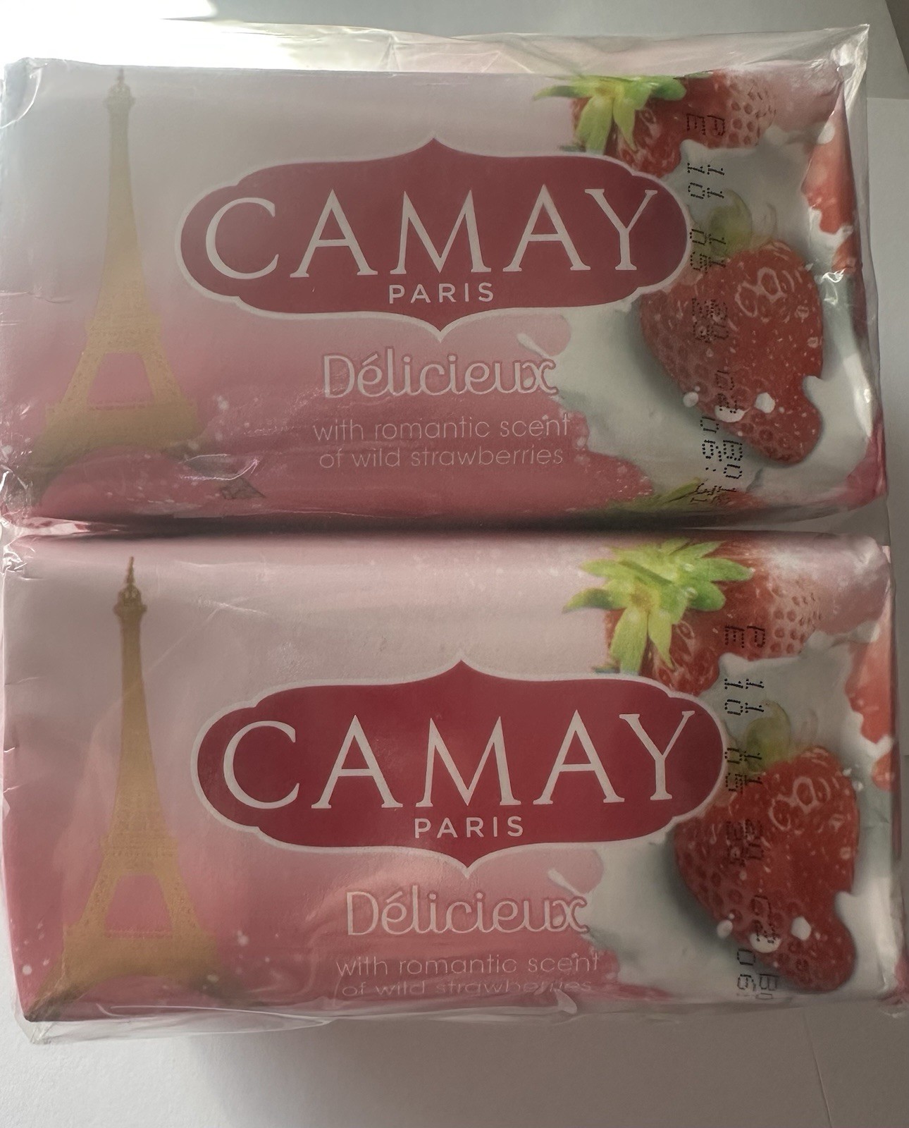 Camay Paris Beauty Soap Delicieux With A Romantic Scent & wild Strawberries 170g