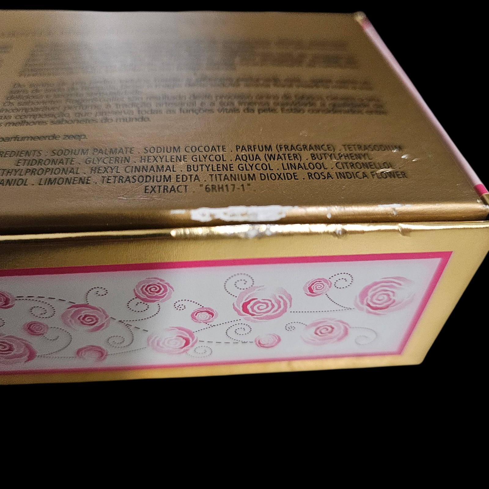 Roger & Gallet Paris Rose Gentle Perfumed Soap Set of 3 (3.5 oz each) New NOS