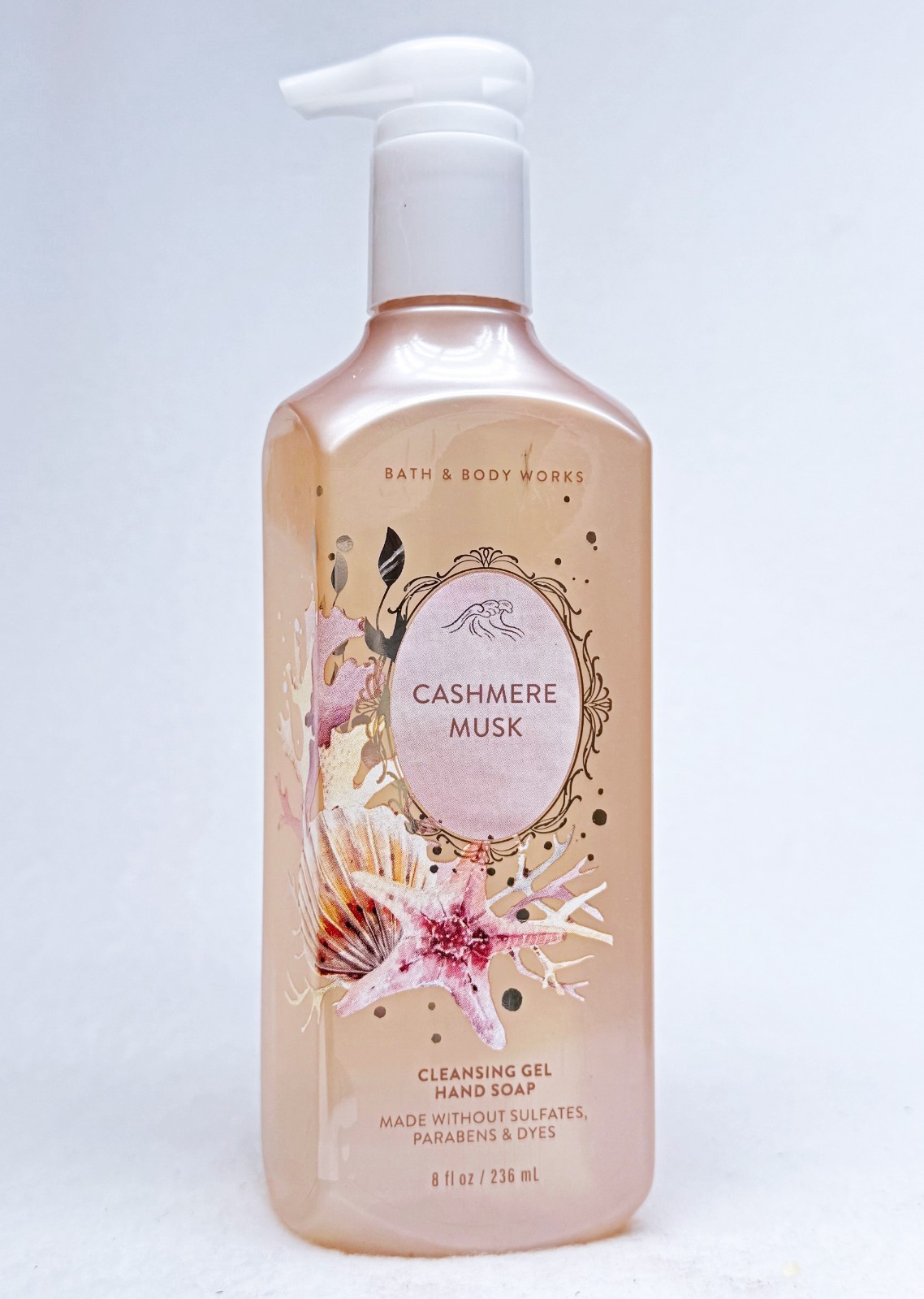 1 Bath & Body Works CASHMERE MUSK Cleansing Gel Hand Soap 8.0 oz