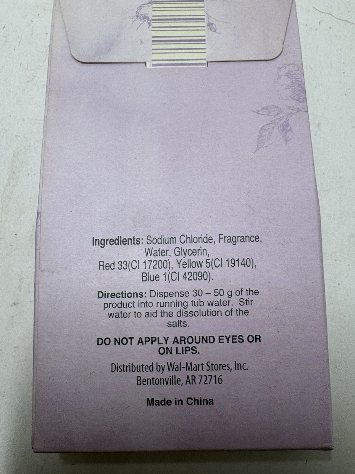 Caswell-Massey English Lavender Soap Trio (3.25 oz) = Lavender Vanilla Bath Soak