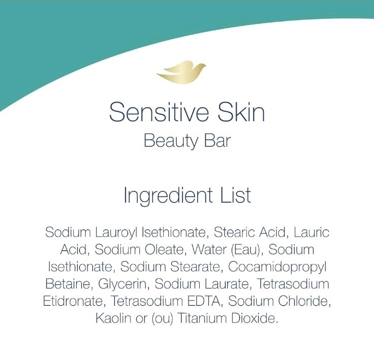§ DOVE (3.17 Oz.) Bar 🩵🫧 •SENSITIVE• 🩵🫧 Moisturizing Cream Beauty Bar 🫧.