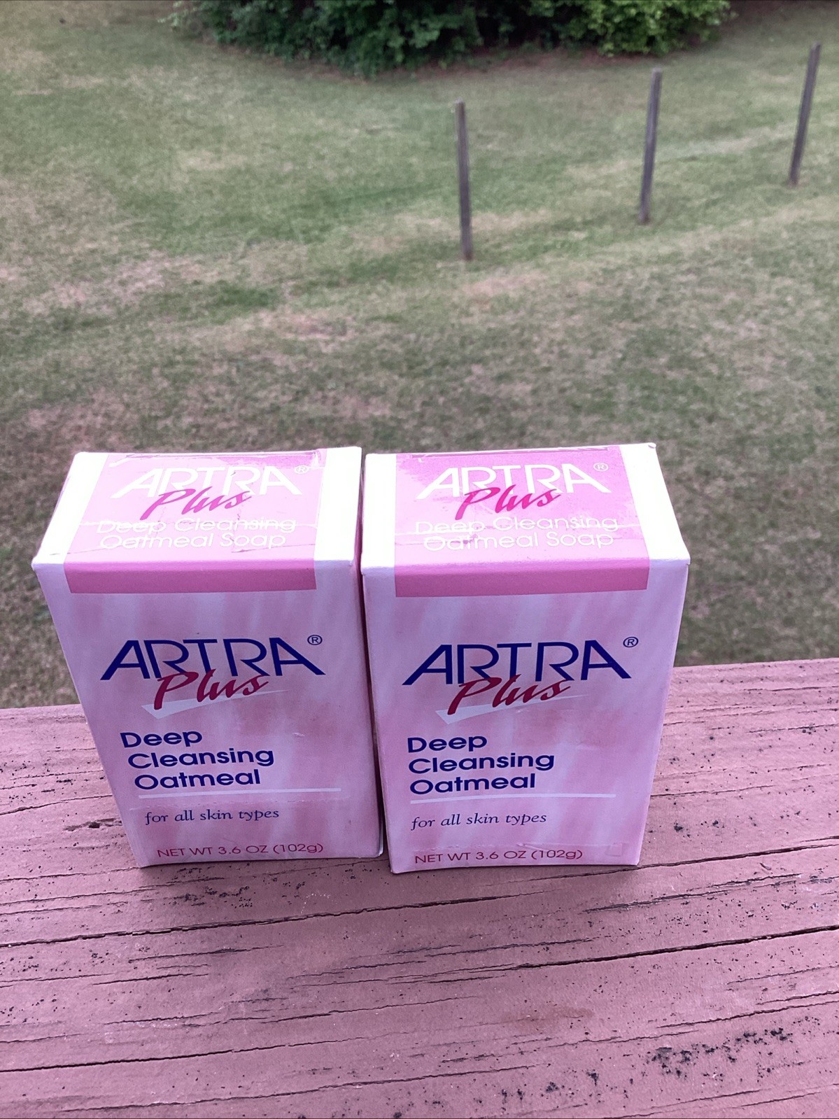 Artra Plus Deep Cleansing Oatmeal Soap 3.6 Oz. Each Lot of 2