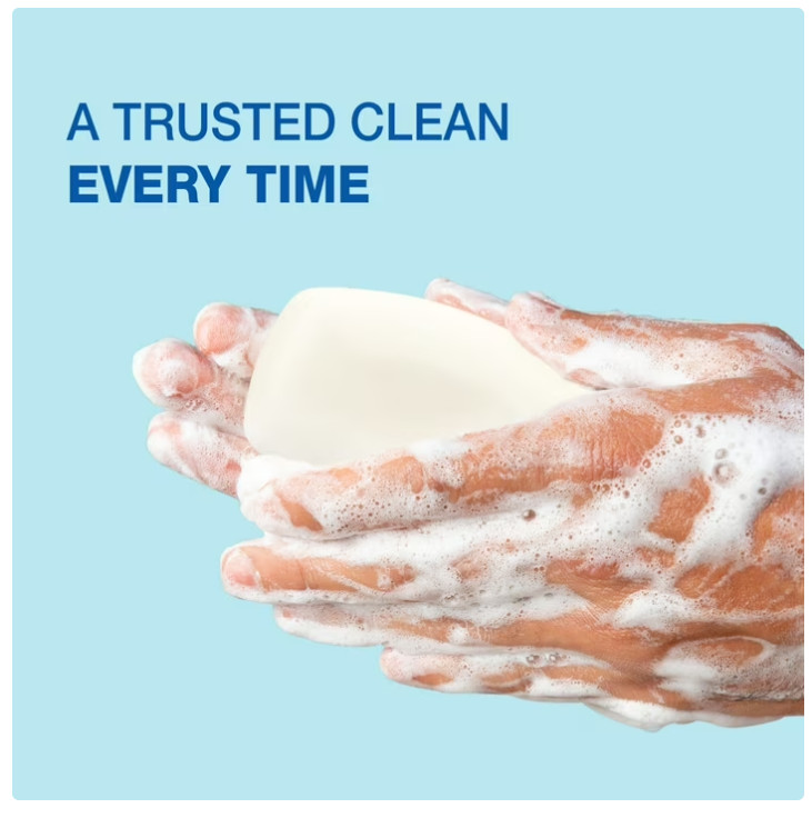 Lever 2000 Perfectly Cool Bar Soap, Original Refreshing for Dry Skin – Pack of 8
