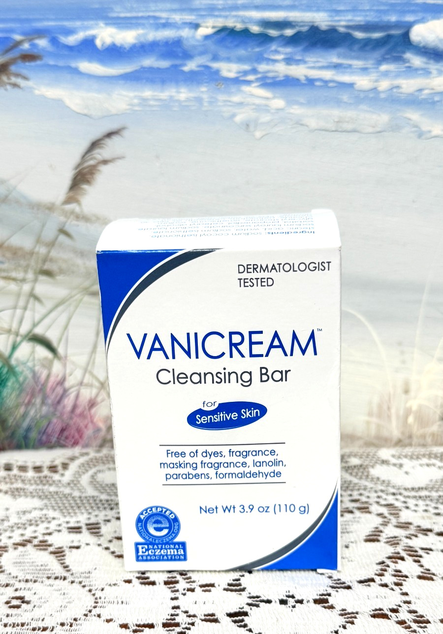 {2} Vanicream for Sensitive Skin Cleansing Bars 3.9 oz Factory Sealed {2~Bars}