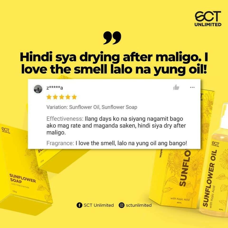Skin Can Tell Sunflower Kojic Niacinamide Soap