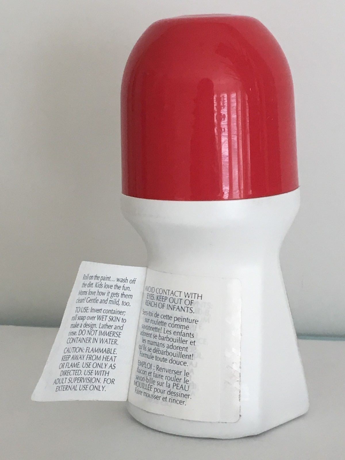 3x Avon Bath Time Body Paints Candy Apple 1.7 oz / 50 ml