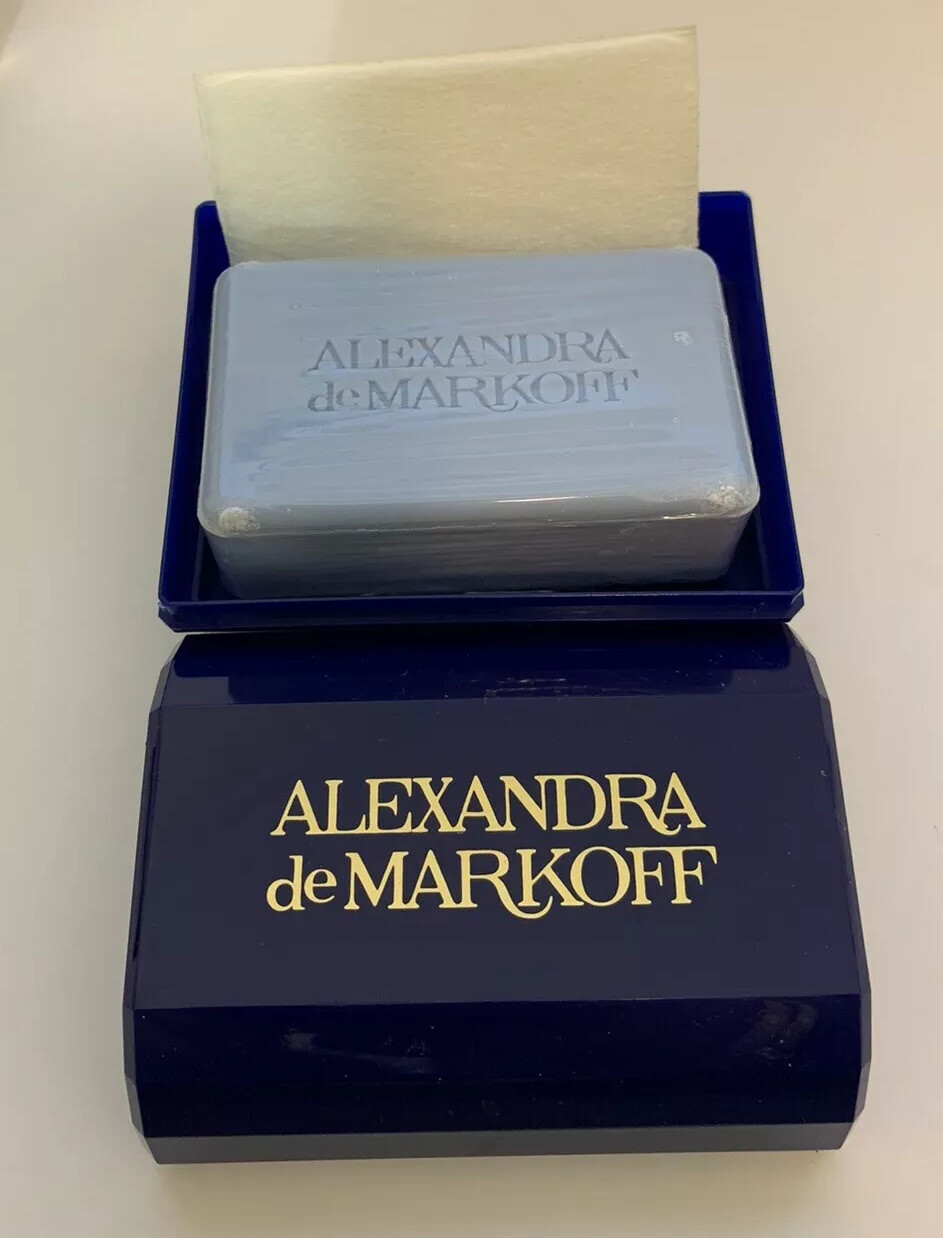 Alexandra De Markoff Luxury Facial Cleansing Bar SOAP in CASE 4.0z
