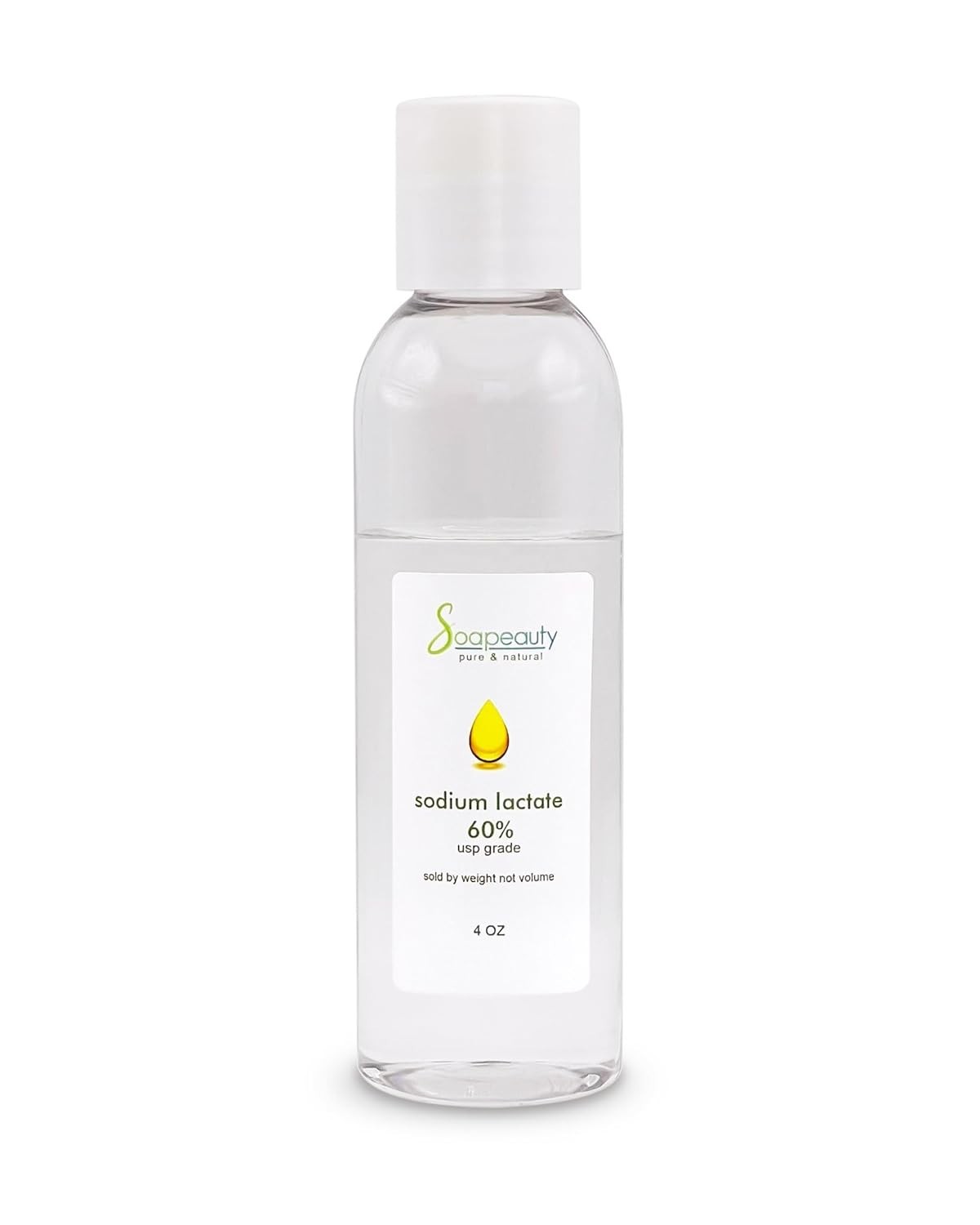 Sodium Lactate Soap Making & Lotion Making Liquid 4oz USP Pure Natural